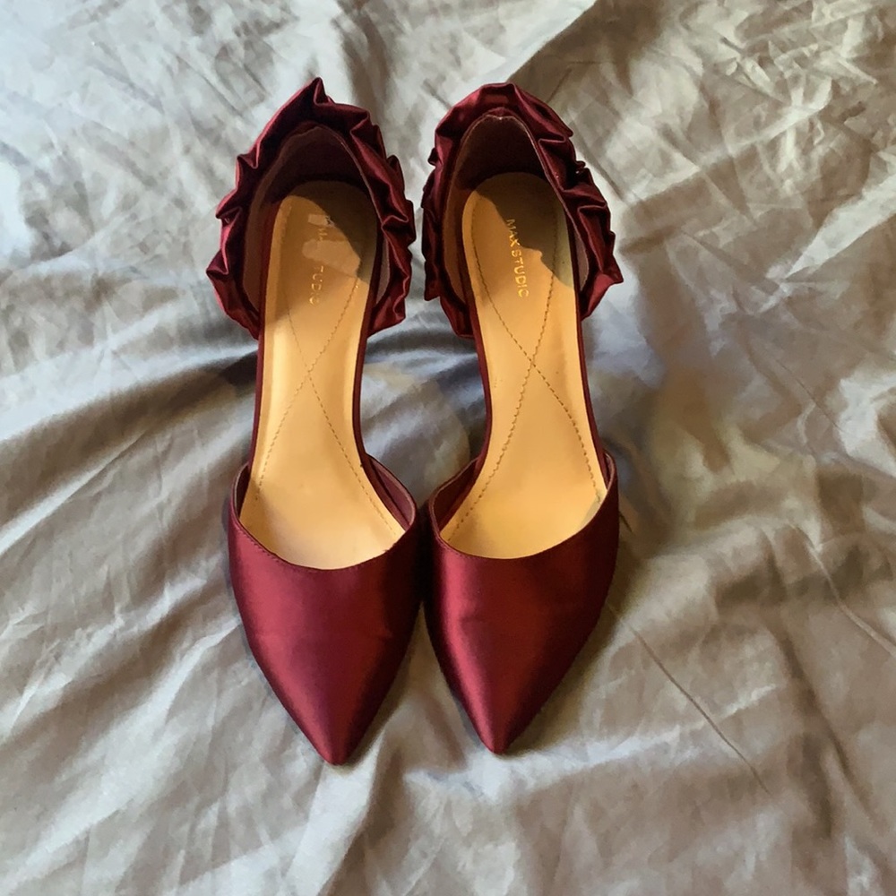 Max Studio purple heels - Picture 2 of 7